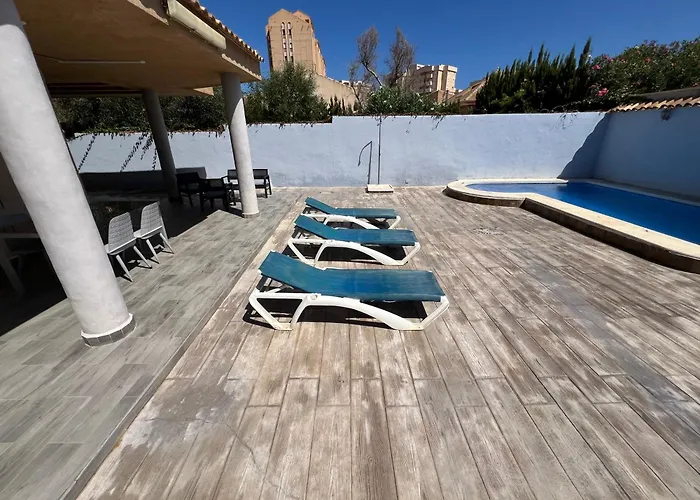 Chalet Con Piscina A 100M De La Playa La Manga